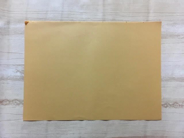茶色い色画用紙